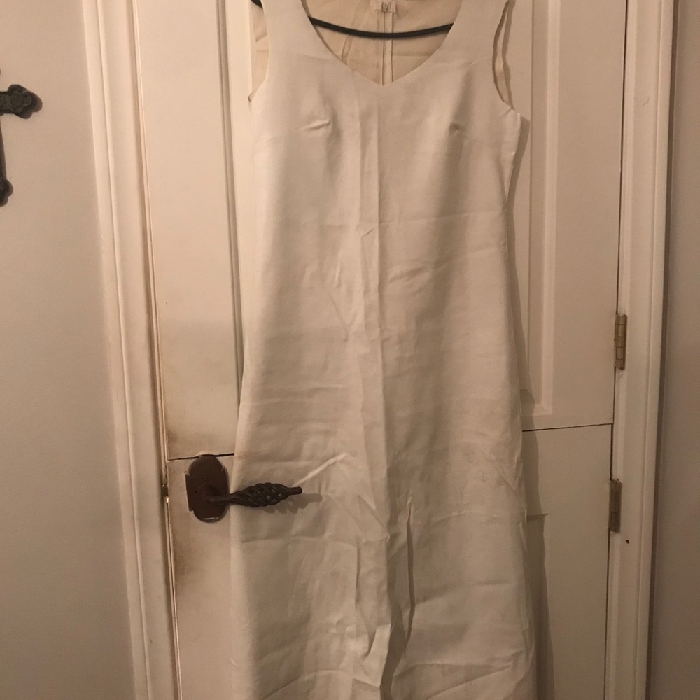 Khaleesi dress white leather